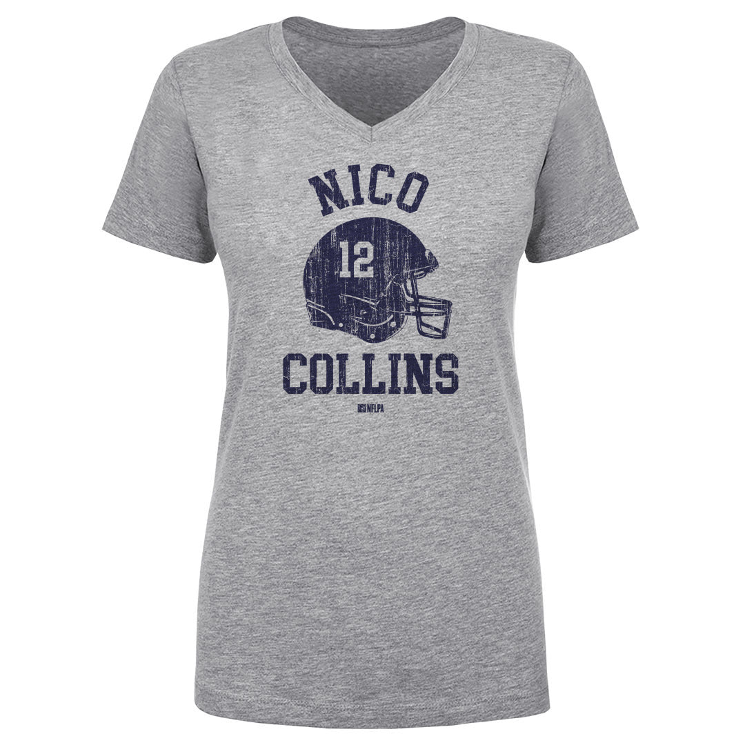 Nico Collins Women&#39;s V-Neck T-Shirt | 500 LEVEL