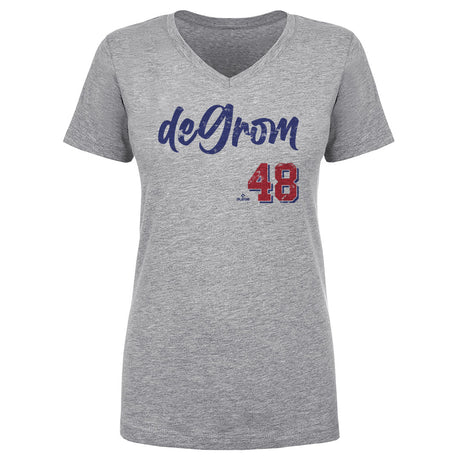 Jacob deGrom Women's V-Neck T-Shirt | 500 LEVEL