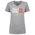 Edwin Diaz Women's V-Neck T-Shirt | 500 LEVEL