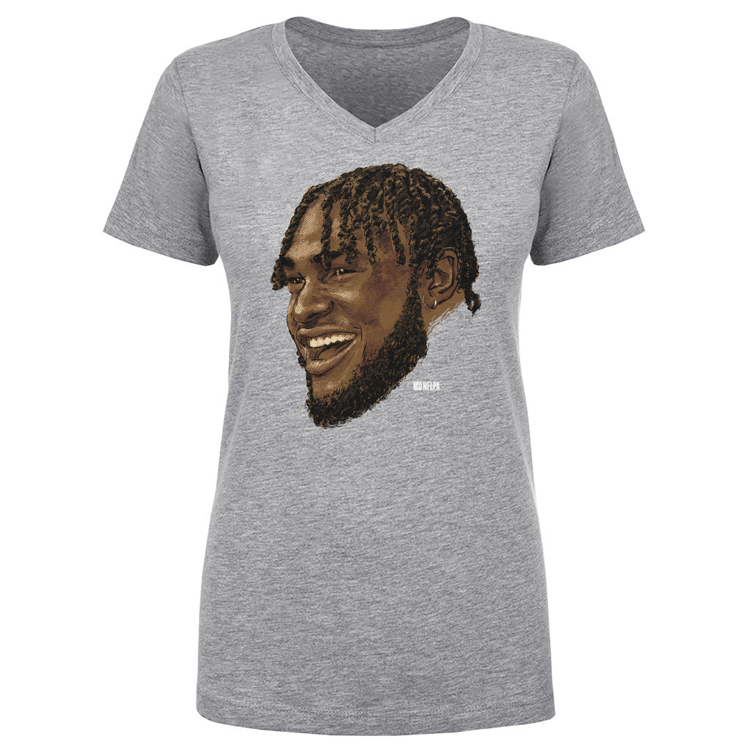 Will Anderson Jr. Women's V-Neck T-Shirt | 500 LEVEL