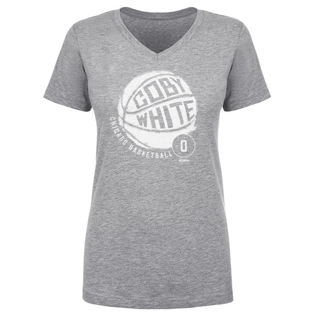 Coby White Women's V-Neck T-Shirt | 500 LEVEL