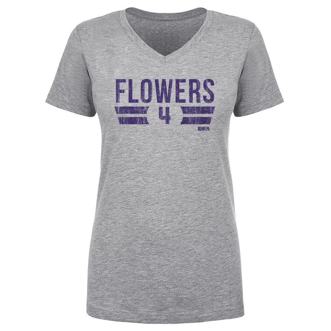 Zay Flowers Women's V-Neck T-Shirt | 500 LEVEL