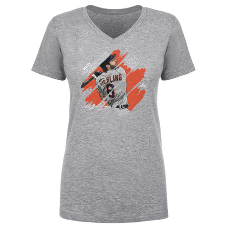 Matt Vierling Women's V-Neck T-Shirt | 500 LEVEL