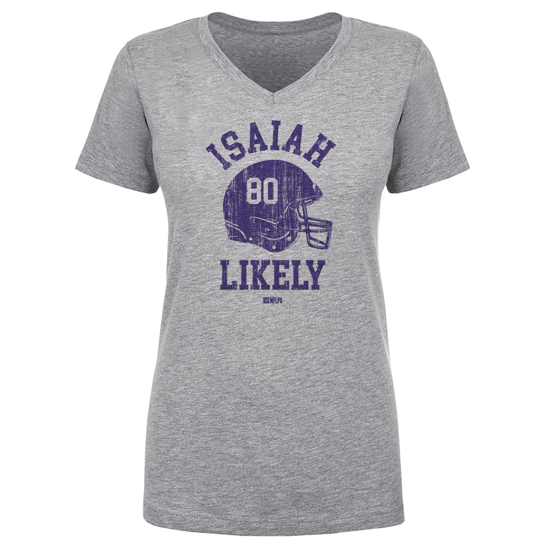 Isaiah Likely Women's V-Neck T-Shirt | 500 LEVEL