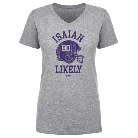 Isaiah Likely Women's V-Neck T-Shirt | 500 LEVEL