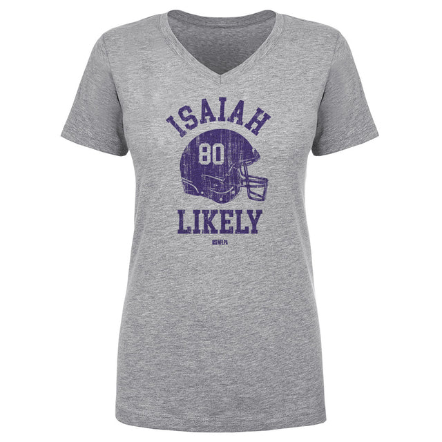 Isaiah Likely Women's V-Neck T-Shirt | 500 LEVEL