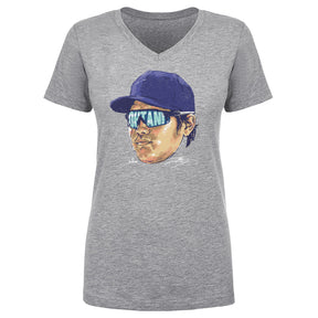 Shohei Ohtani Women's V-Neck T-Shirt | 500 LEVEL