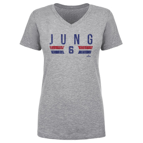 Josh Jung Women's V-Neck T-Shirt | 500 LEVEL