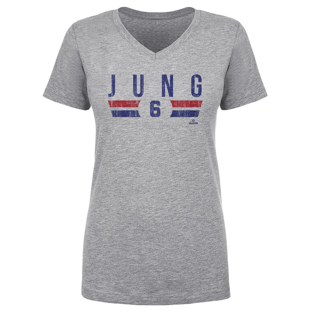 Josh Jung Women's V-Neck T-Shirt | 500 LEVEL