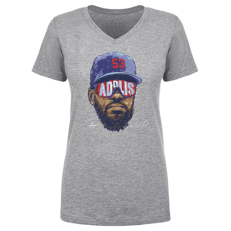 Adolis Garcia Women's V-Neck T-Shirt | 500 LEVEL