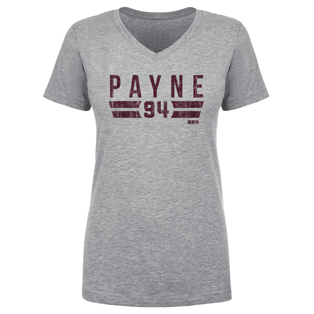 Daron Payne Women's V-Neck T-Shirt | 500 LEVEL
