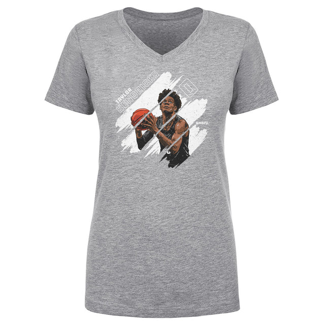 Taylor Hendricks Women's V-Neck T-Shirt | 500 LEVEL