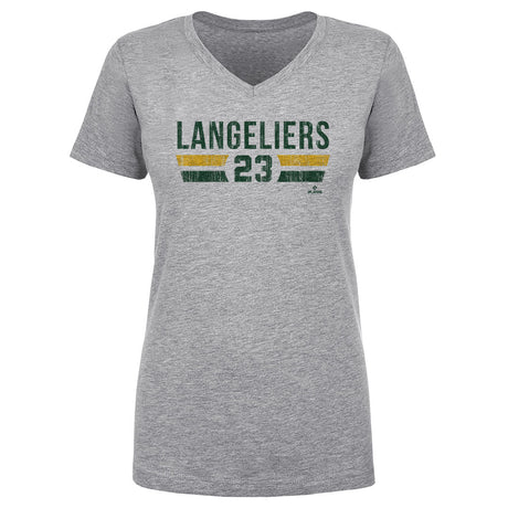 Shea Langeliers Women's V-Neck T-Shirt | 500 LEVEL