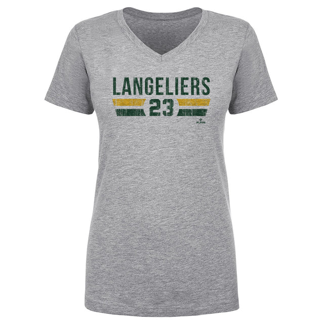 Shea Langeliers Women's V-Neck T-Shirt | 500 LEVEL