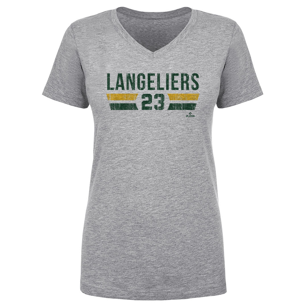 Shea Langeliers Women&#39;s V-Neck T-Shirt | 500 LEVEL