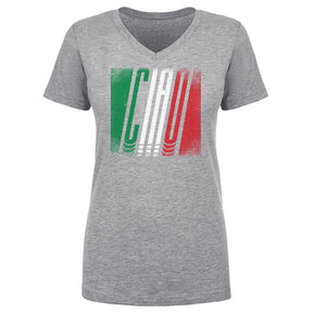 Italy Women's V-Neck T-Shirt | 500 LEVEL