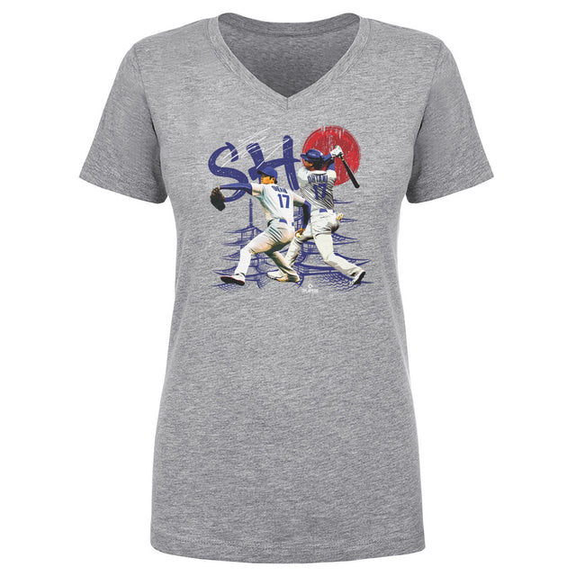 Shohei Ohtani Women's V-Neck T-Shirt | 500 LEVEL