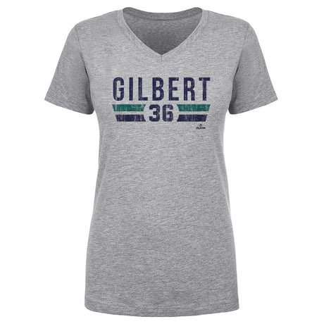Logan Gilbert Women's V-Neck T-Shirt | 500 LEVEL