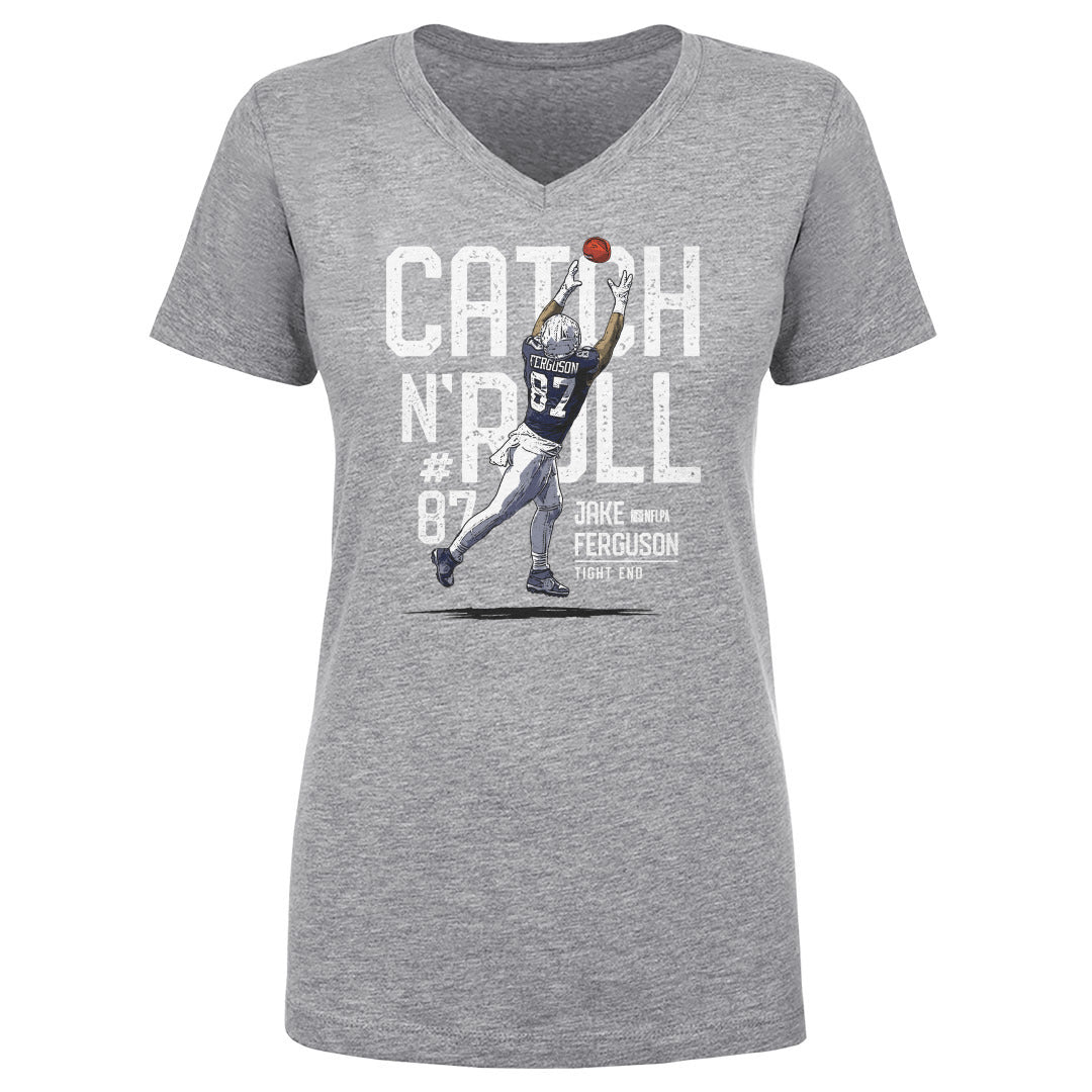 Jake Ferguson Women's V-Neck T-Shirt | 500 LEVEL