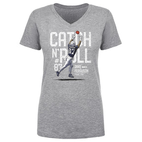Jake Ferguson Women's V-Neck T-Shirt | 500 LEVEL