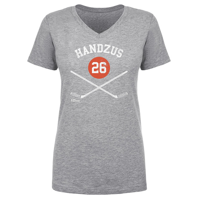 Michal Handzus Women's V-Neck T-Shirt | 500 LEVEL