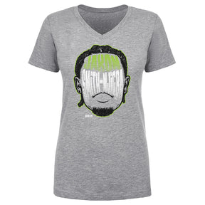 Jaxon Smith-Njigba Women's V-Neck T-Shirt | 500 LEVEL