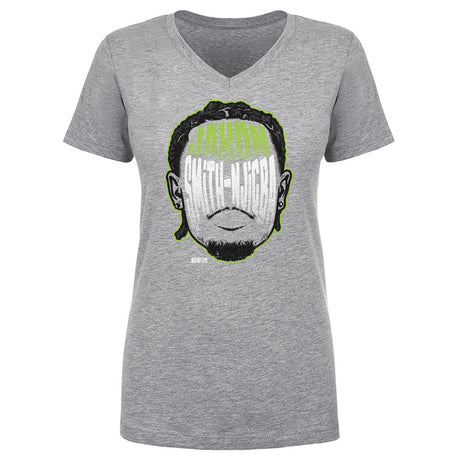 Jaxon Smith-Njigba Women's V-Neck T-Shirt | 500 LEVEL