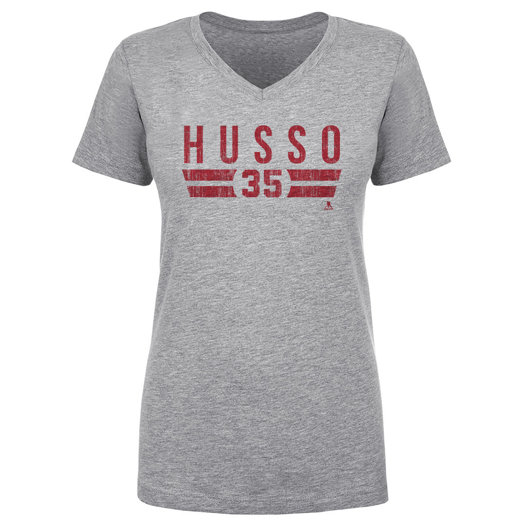 Ville Husso Women&#39;s V-Neck T-Shirt | 500 LEVEL