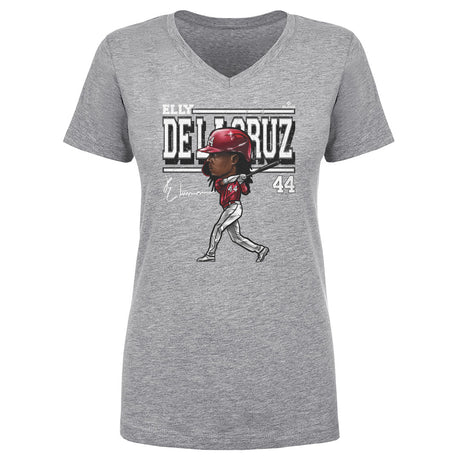 Elly De La Cruz Women's V-Neck T-Shirt | 500 LEVEL