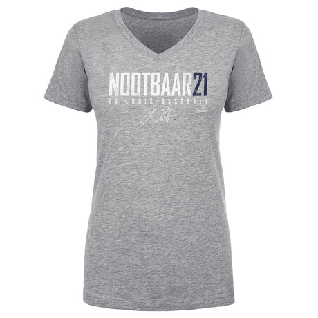 Lars Nootbaar Women's V-Neck T-Shirt | 500 LEVEL