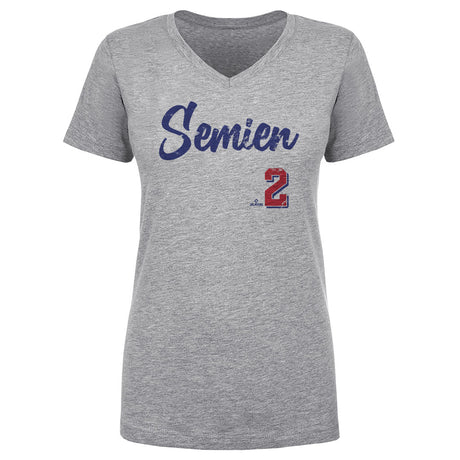Marcus Semien Women's V-Neck T-Shirt | 500 LEVEL
