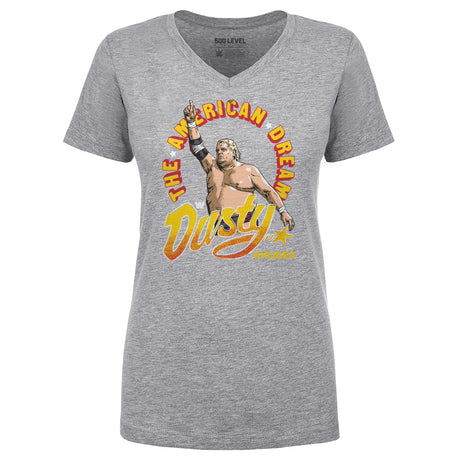 Dusty Rhodes Women's V-Neck T-Shirt | 500 LEVEL