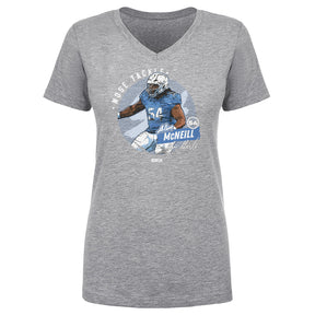 Alim McNeill Women's V-Neck T-Shirt | 500 LEVEL