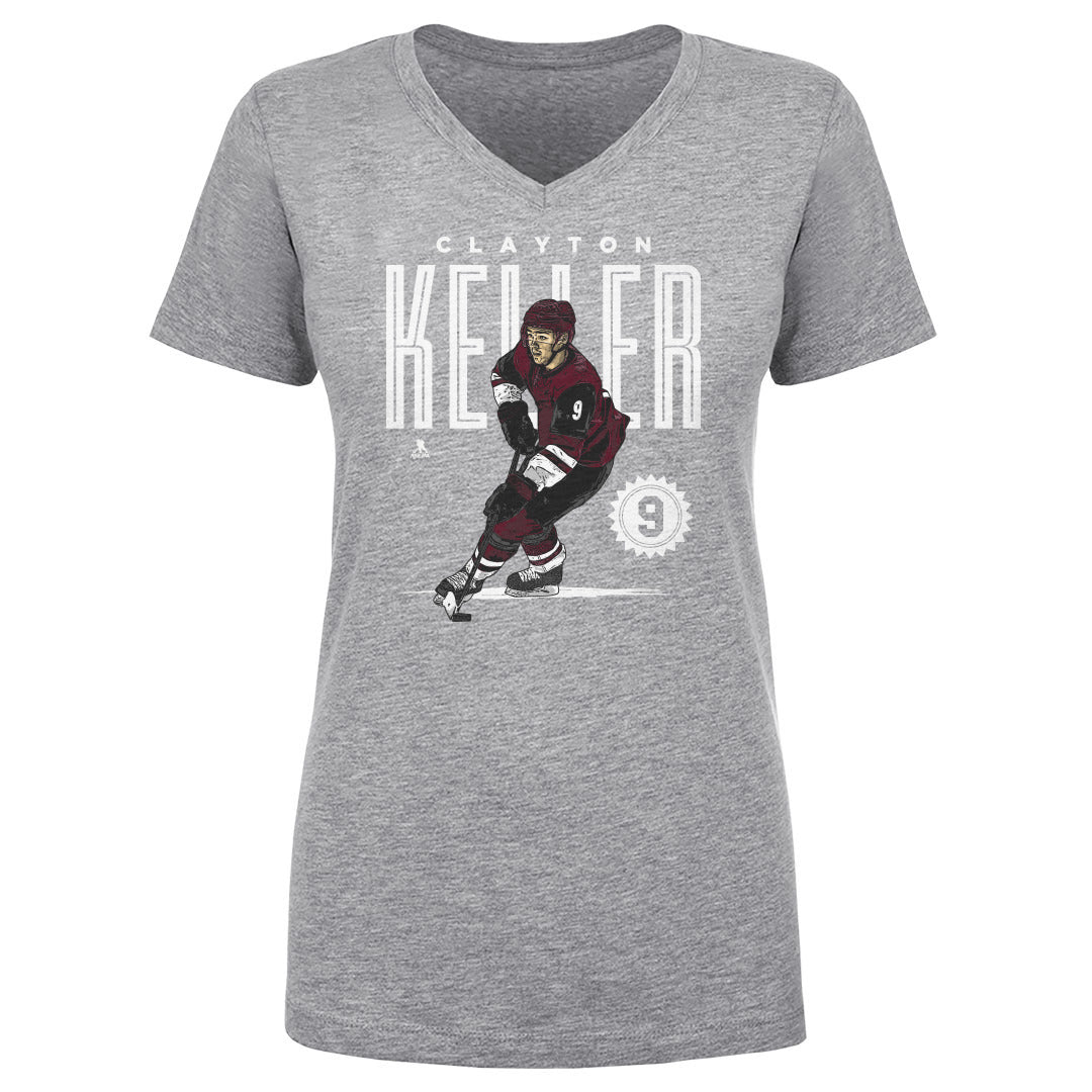 Clayton Keller Women&#39;s V-Neck T-Shirt | 500 LEVEL