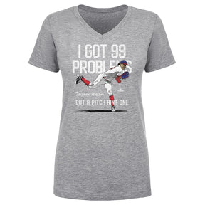 Taijuan Walker Women's V-Neck T-Shirt | 500 LEVEL