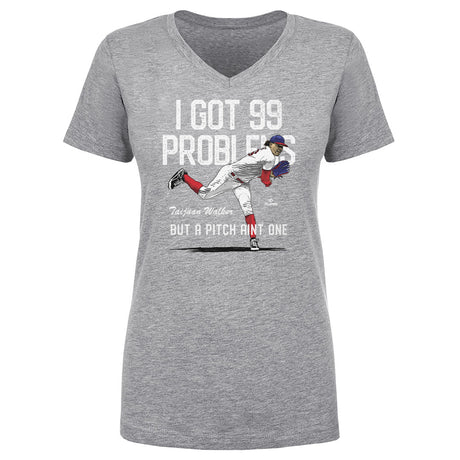 Taijuan Walker Women's V-Neck T-Shirt | 500 LEVEL