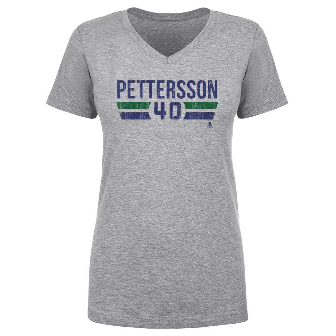 Elias Pettersson Women's V-Neck T-Shirt | 500 LEVEL