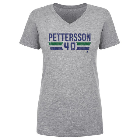 Elias Pettersson Women's V-Neck T-Shirt | 500 LEVEL