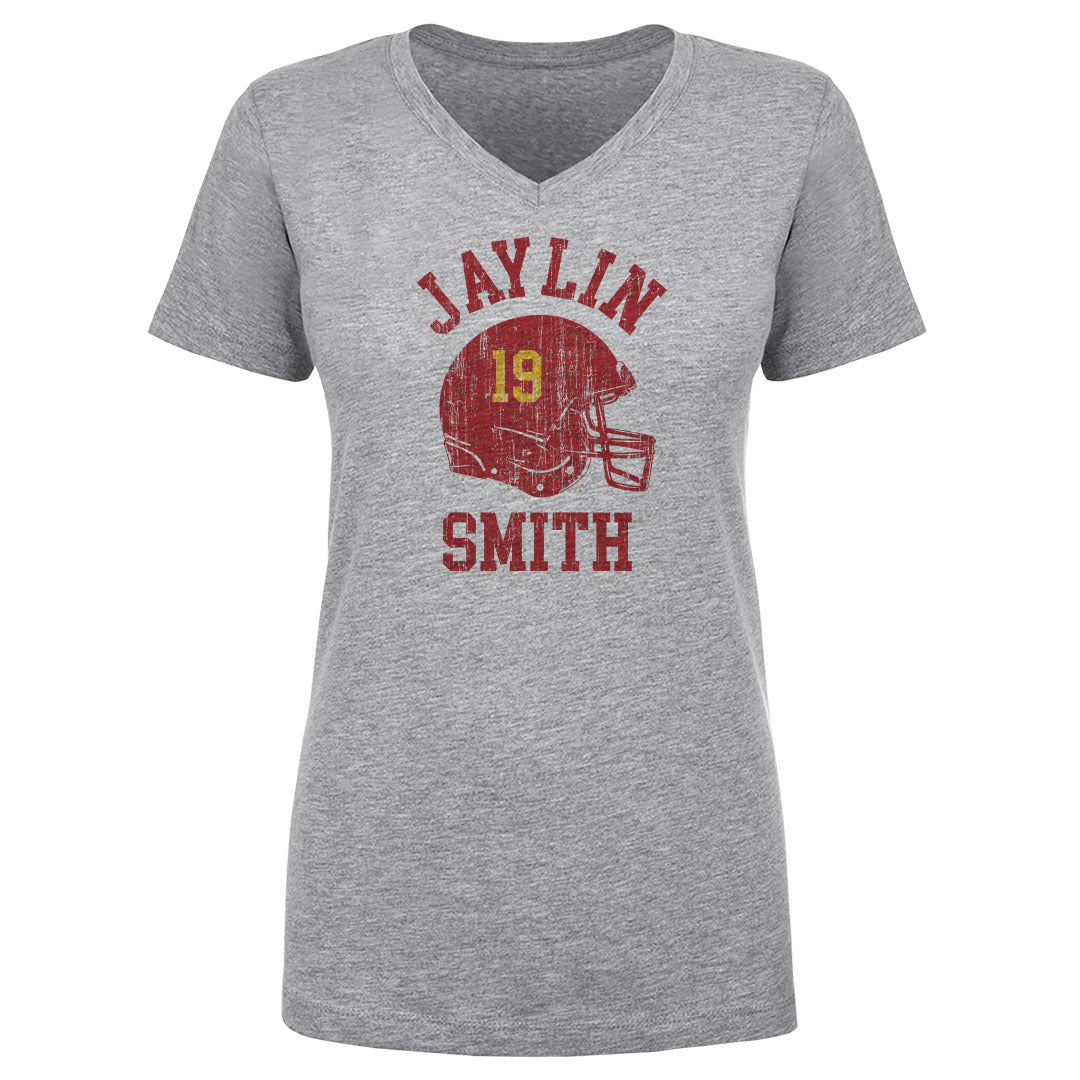 Jaylin Smith Women's V-Neck T-Shirt | 500 LEVEL