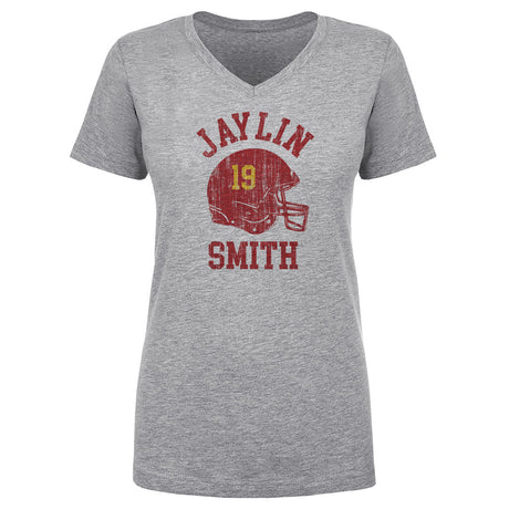 Jaylin Smith Women's V-Neck T-Shirt | 500 LEVEL