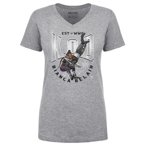 Bianca Belair Women's V-Neck T-Shirt | 500 LEVEL