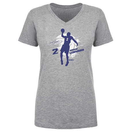 Kawhi Leonard Women's V-Neck T-Shirt | 500 LEVEL