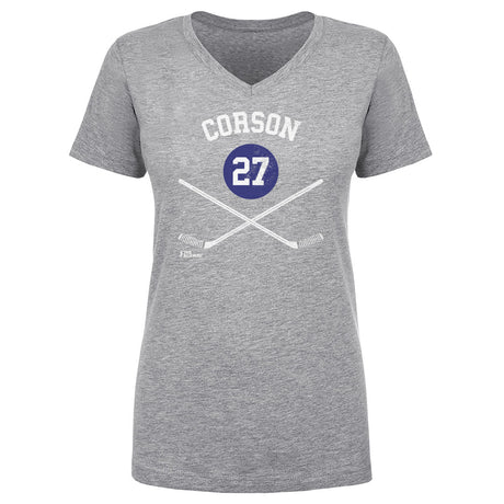 Shayne Corson Women's V-Neck T-Shirt | 500 LEVEL