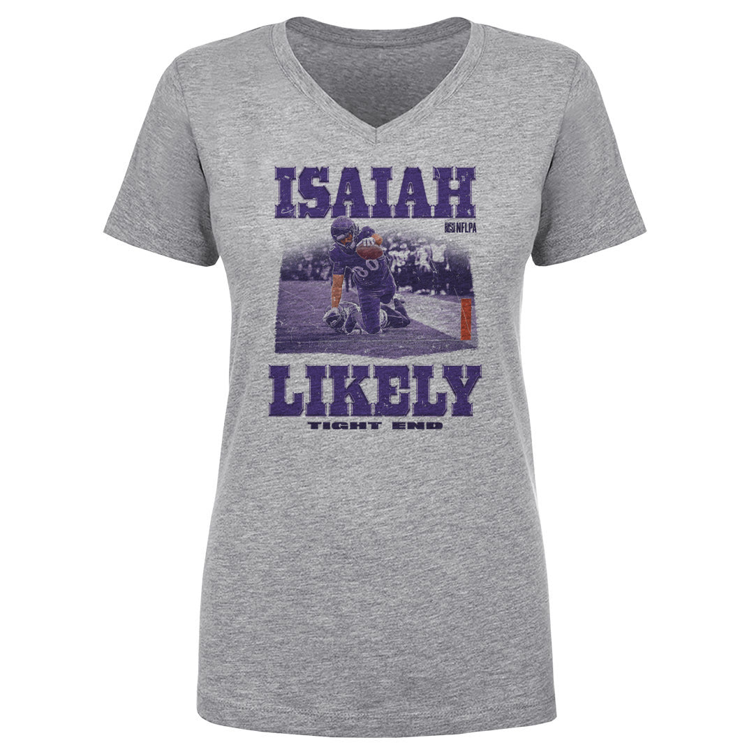 Isaiah Likely Women's V-Neck T-Shirt | 500 LEVEL