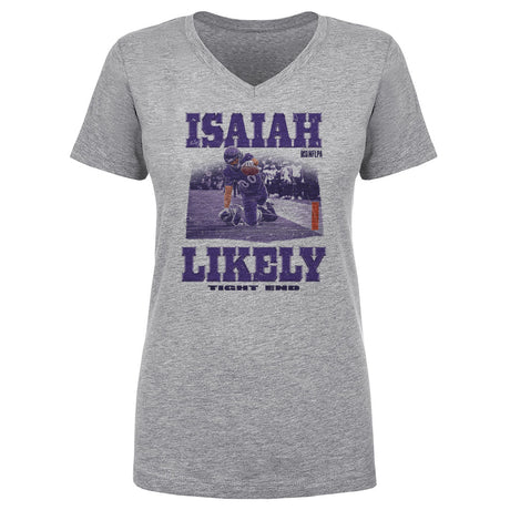 Isaiah Likely Women's V-Neck T-Shirt | 500 LEVEL