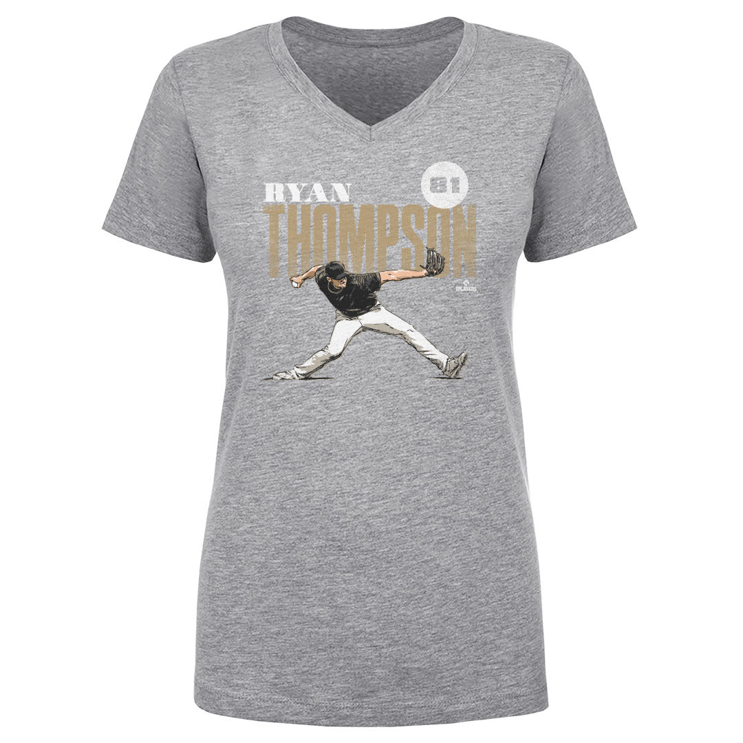 Ryan Thompson Women's V-Neck T-Shirt | 500 LEVEL