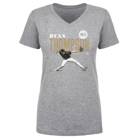 Ryan Thompson Women's V-Neck T-Shirt | 500 LEVEL
