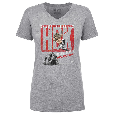 Shawn Michaels Women's V-Neck T-Shirt | 500 LEVEL