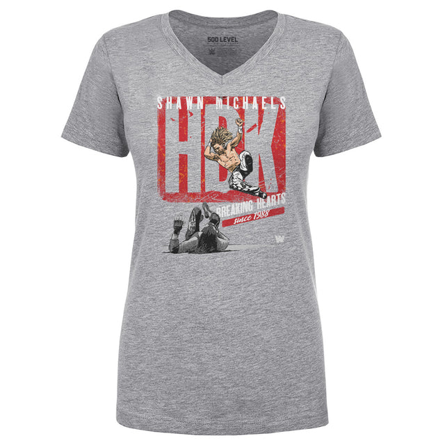 Shawn Michaels Women's V-Neck T-Shirt | 500 LEVEL