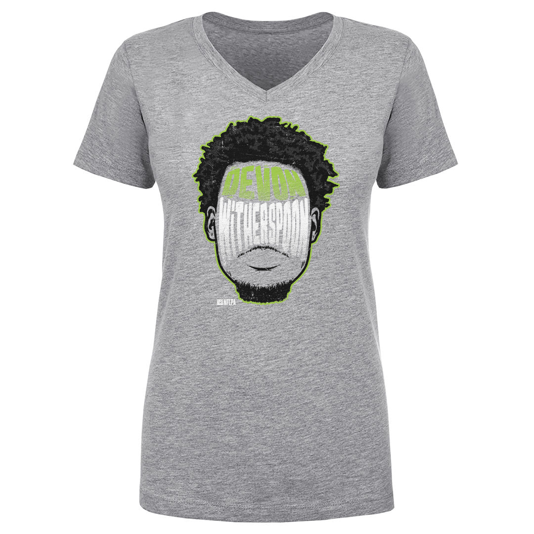 Devon Witherspoon Women's V-Neck T-Shirt | 500 LEVEL